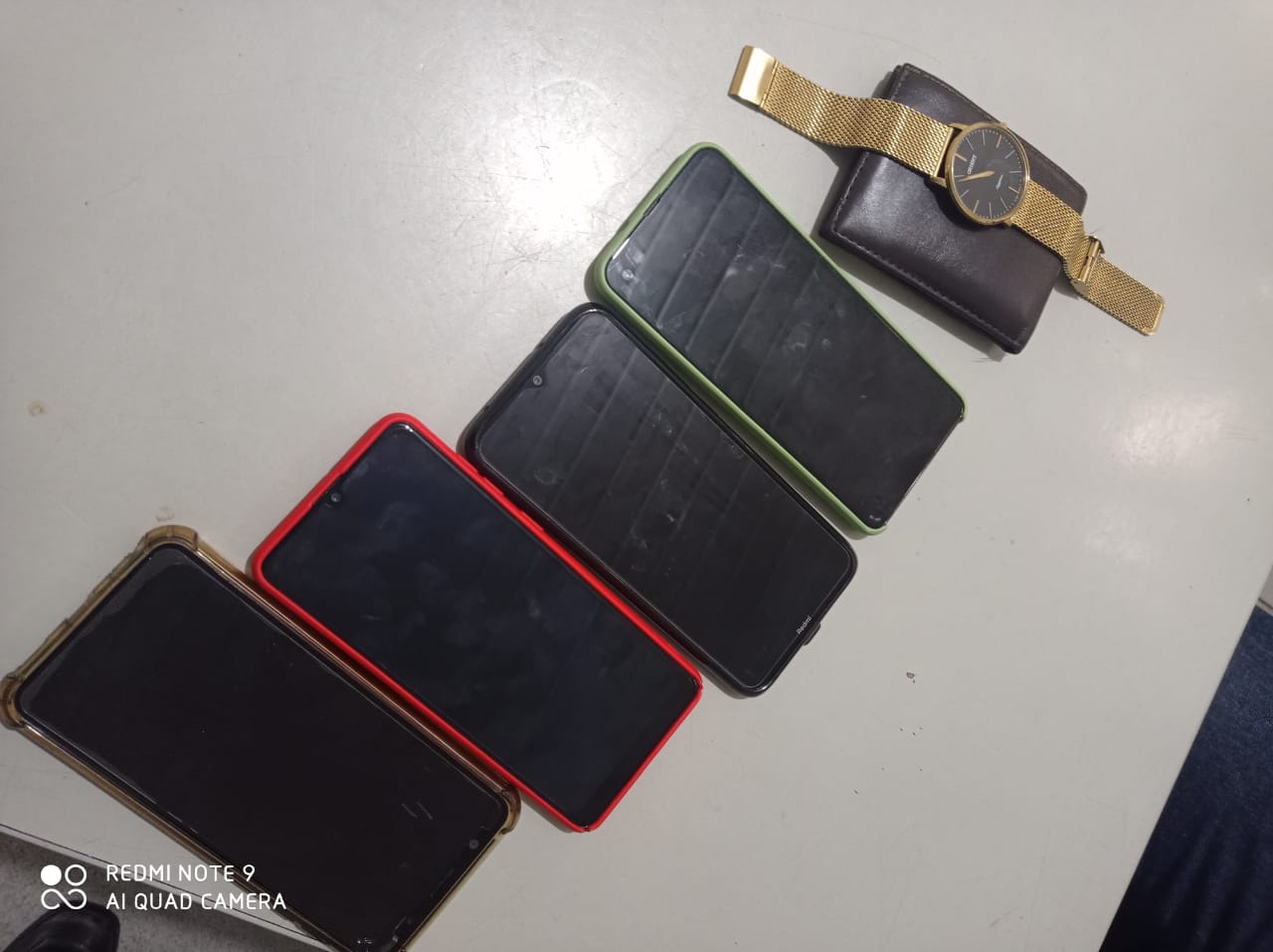 Celulares sem nota apreendidos em operação